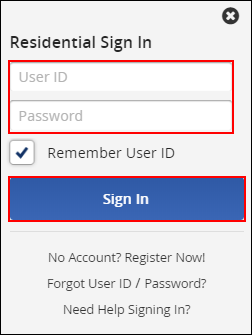 cox address account sign deleting residential user